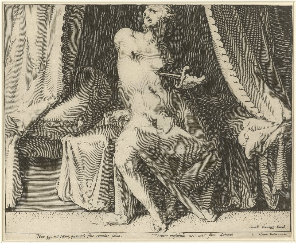 Death of Lucretia by Jan Harmensz. Muller