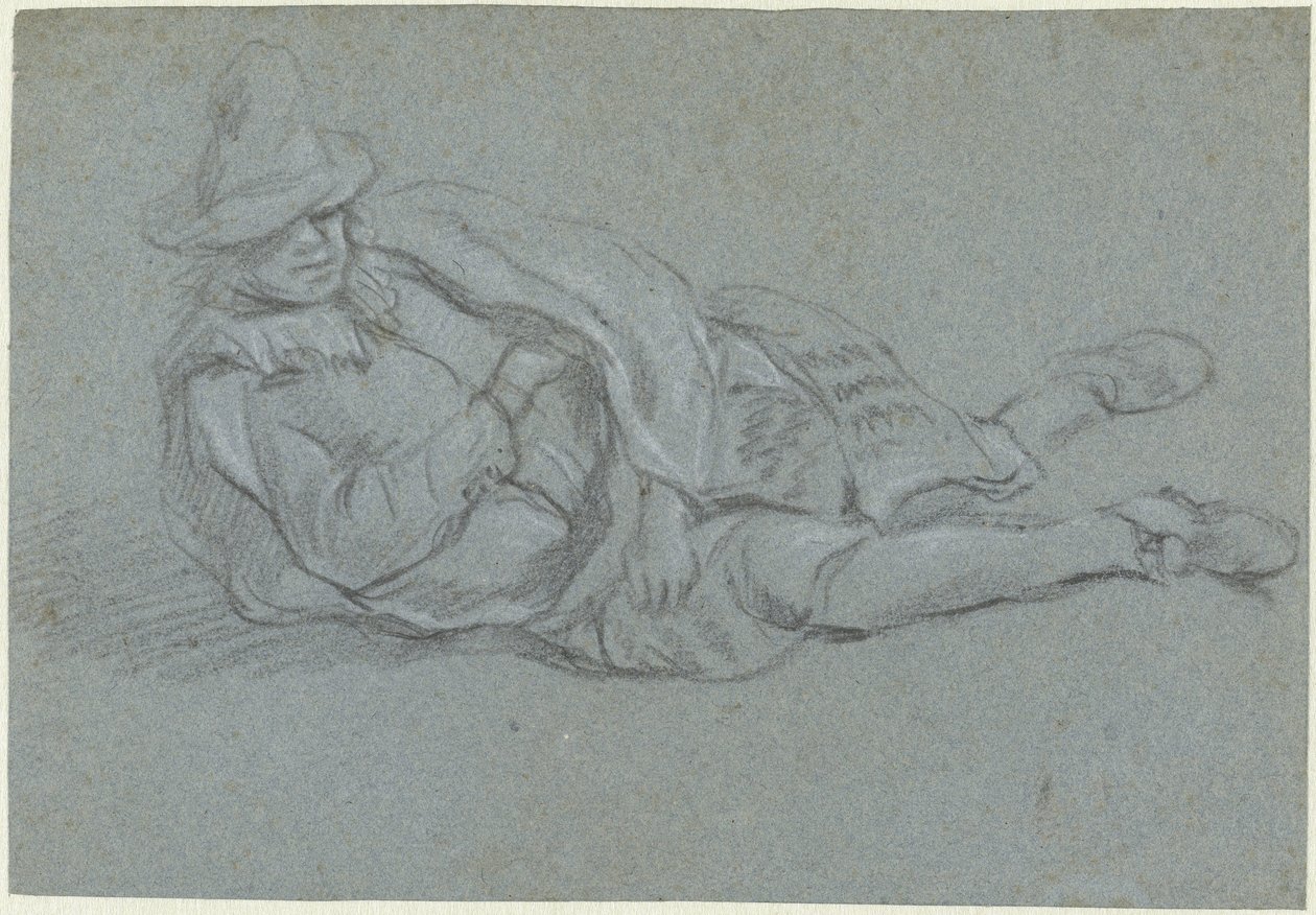 Lying Man by Jan Havicksz. Steen (possibly)