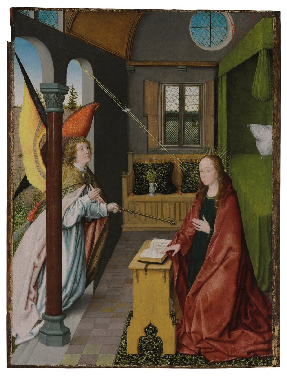 The Annunciation by Jan II Provost