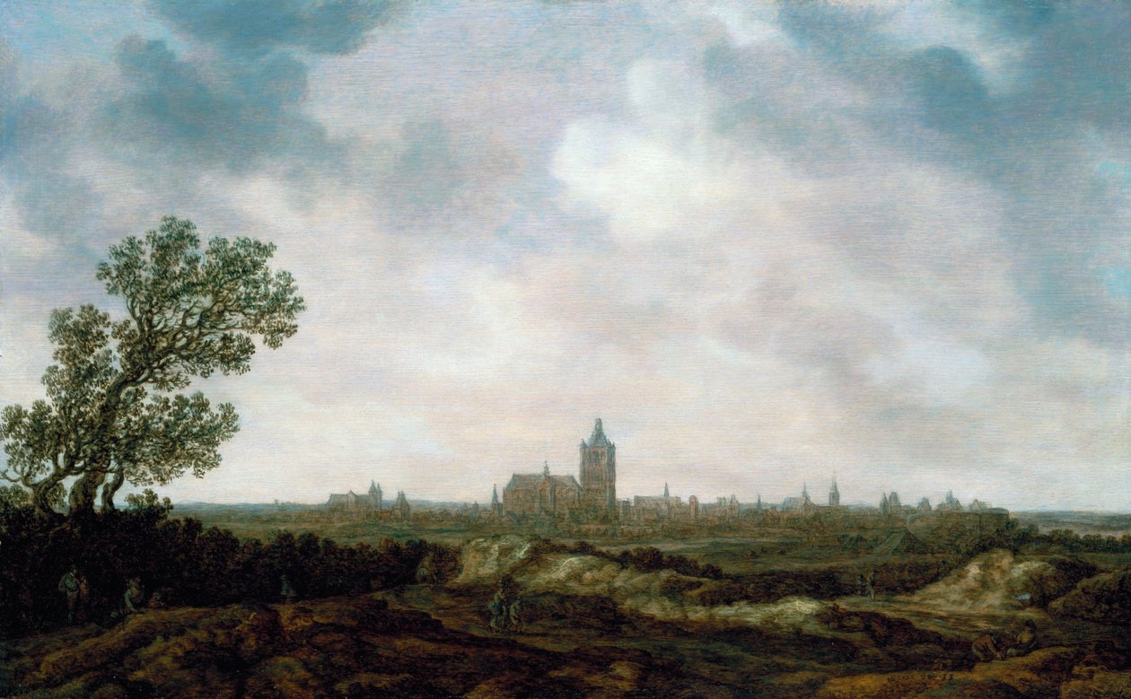 A View of Arnhem by Jan Josephsz van Goyen