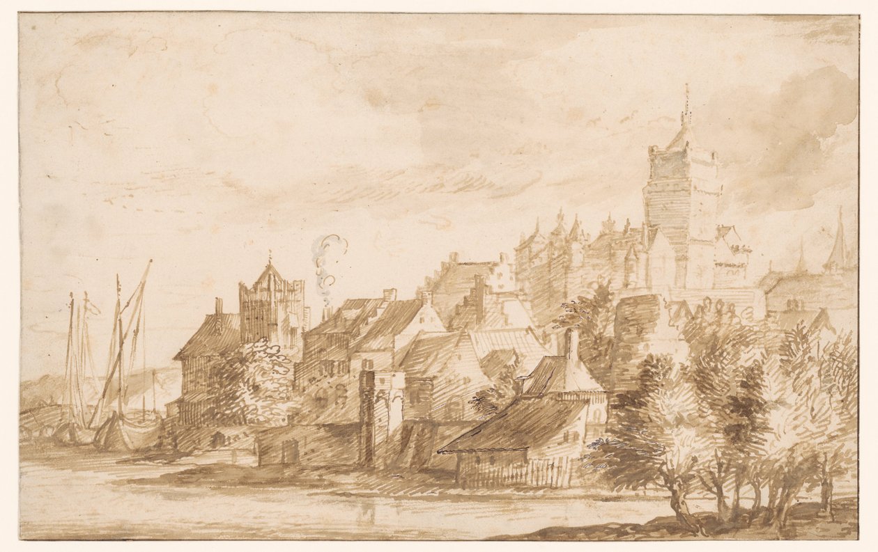 View of Kleve by Jan Lievens