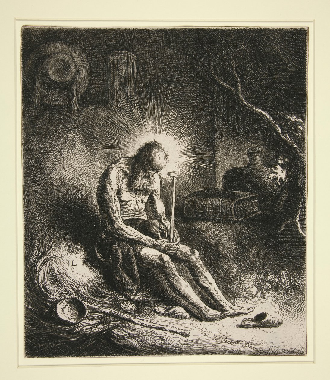 St. Jerome in Penitence by Jan Lievens