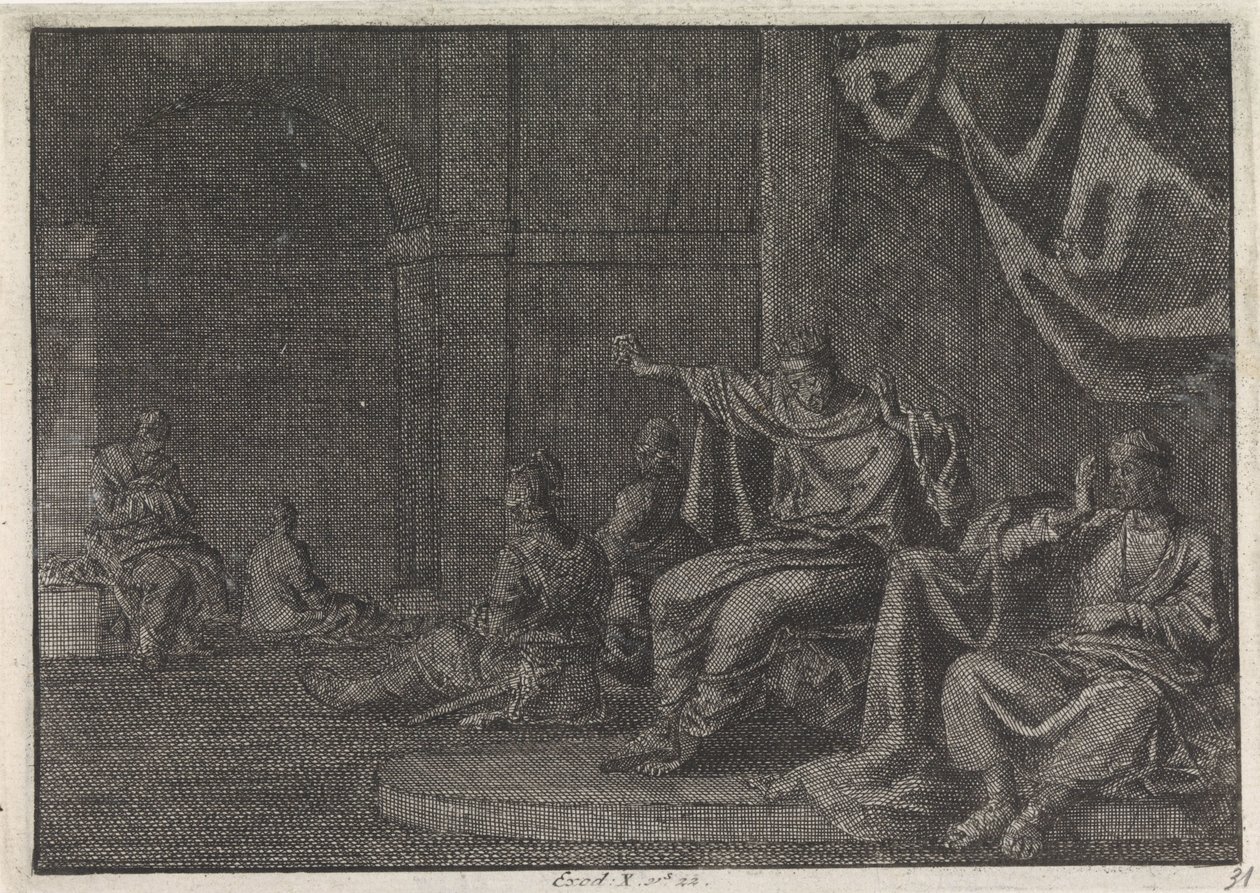 Plague of Darkness by Jan Luyken