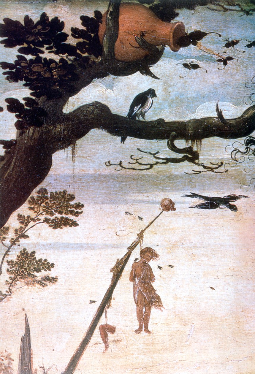 Landscape Scene, Legend of Saint Christopher, c1520-1559 by Jan Mandyn