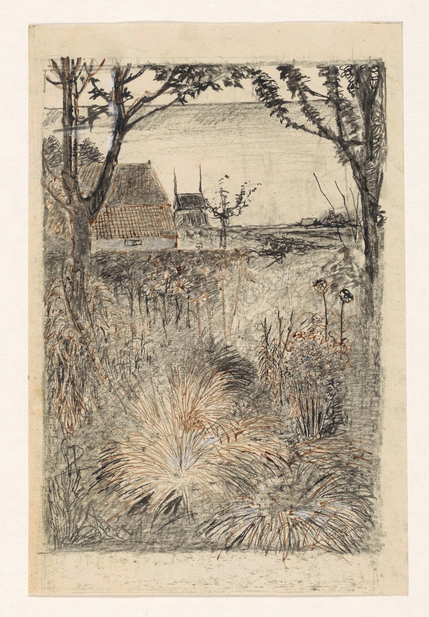 Garden in Autumn by Jan Mankes