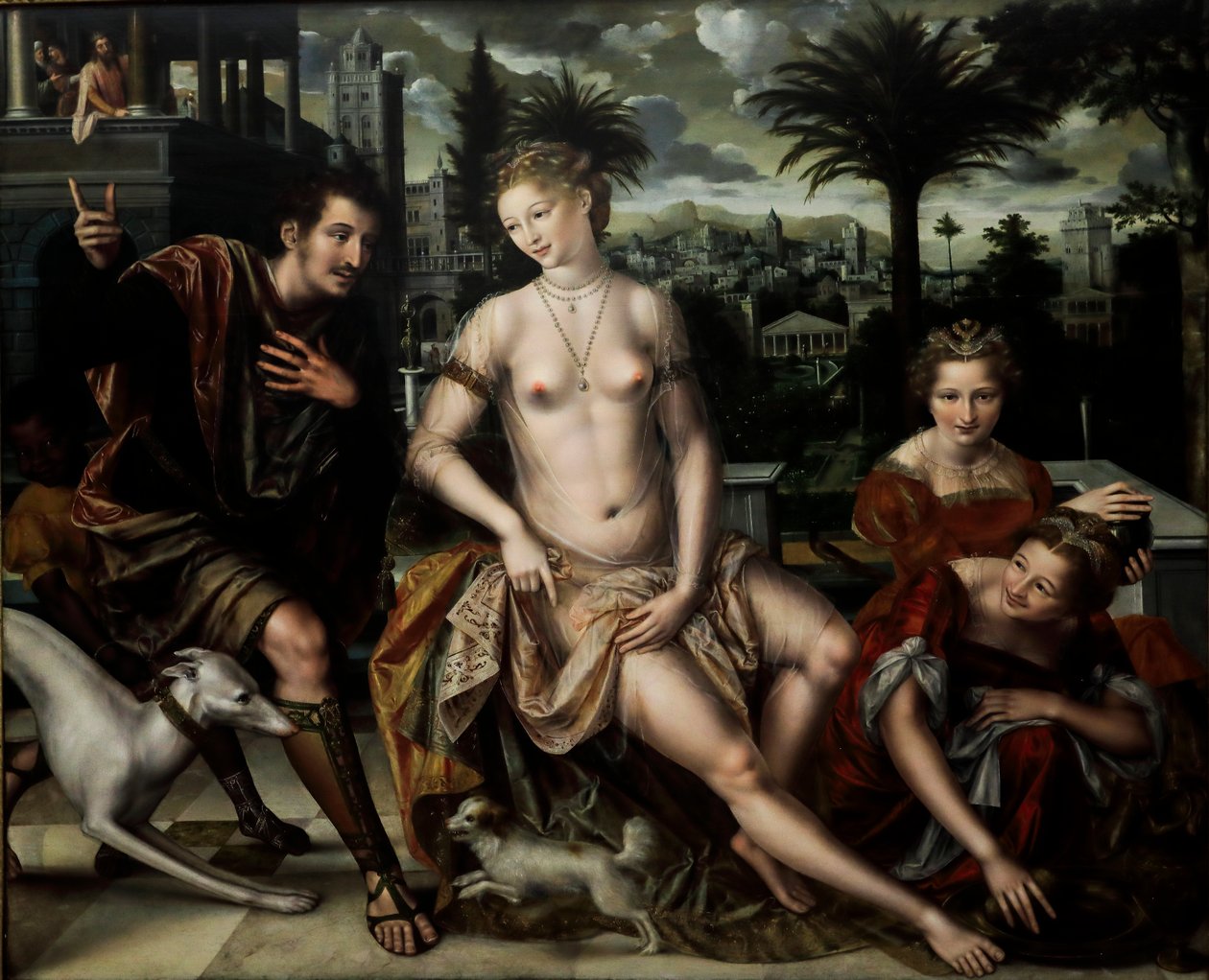 David and Bathsheba by Jan Massys