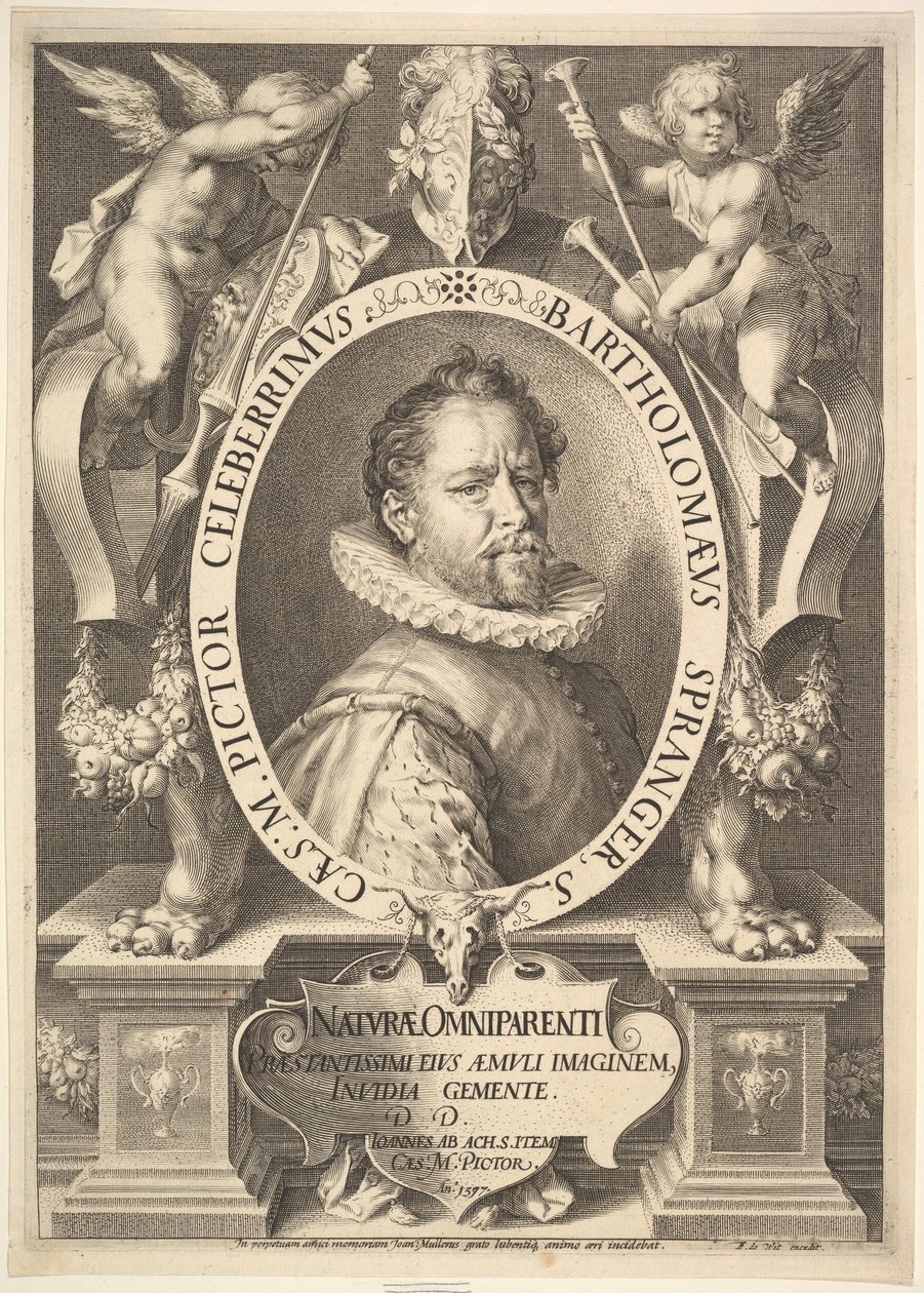 Bartholomeus Spranger by Jan Muller