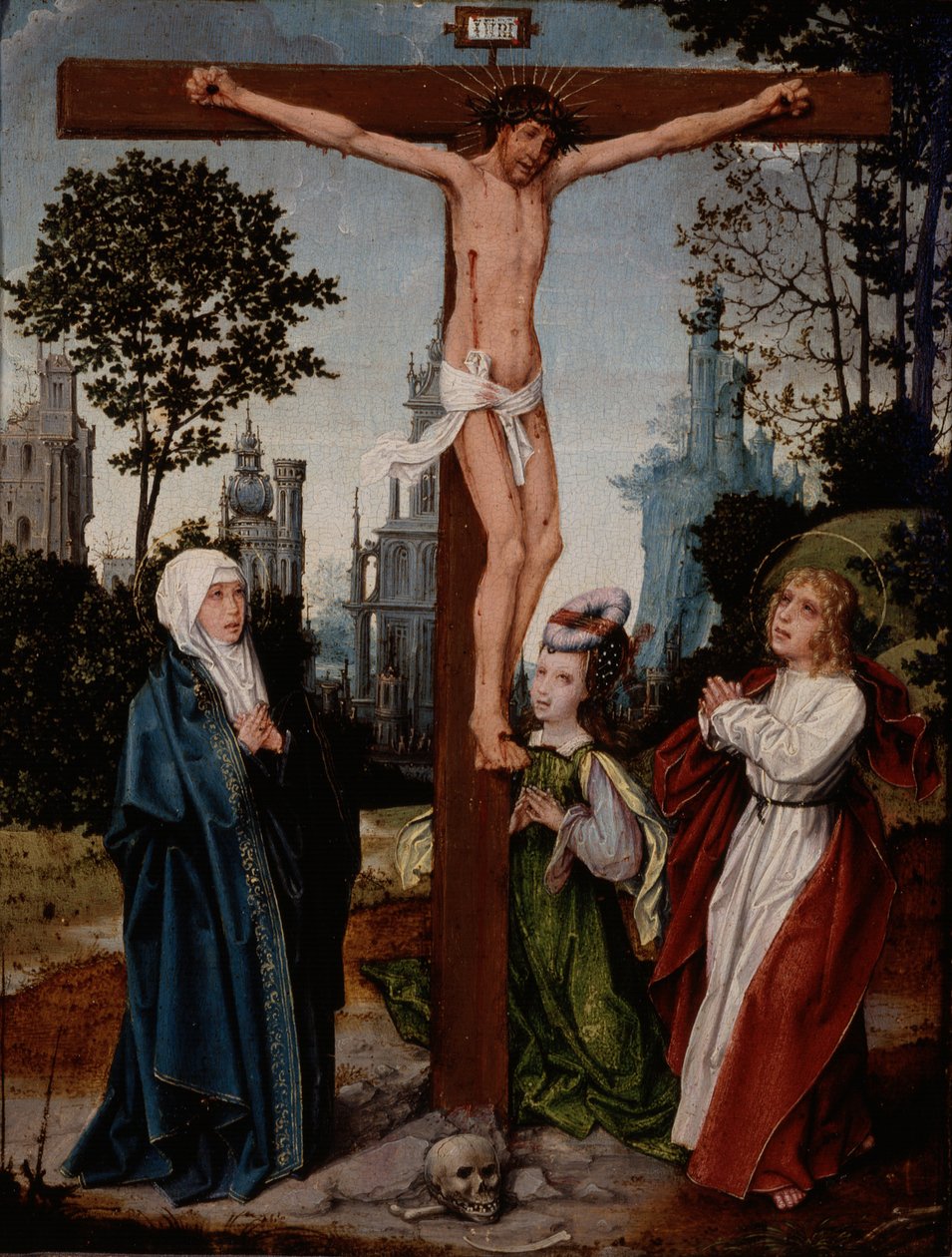 Crucifixion, c.1510-15 by Jan Provoost