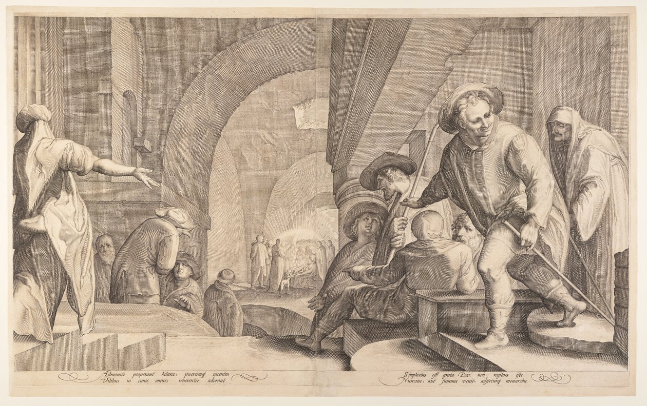The Adoration of the Shepherds by Jan Saenredam