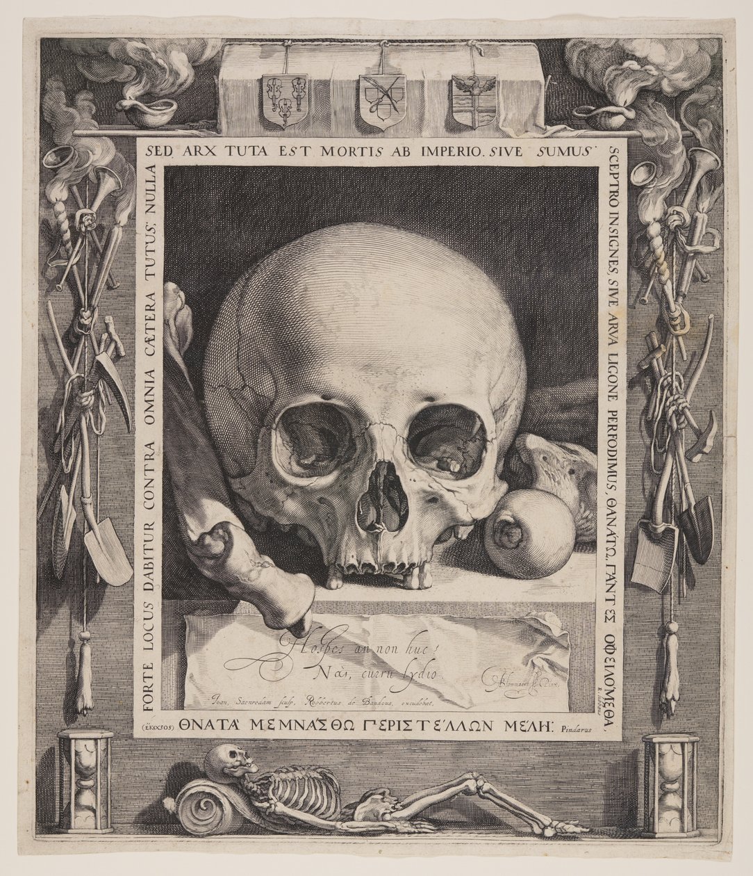Vanitas by Jan Saenredam