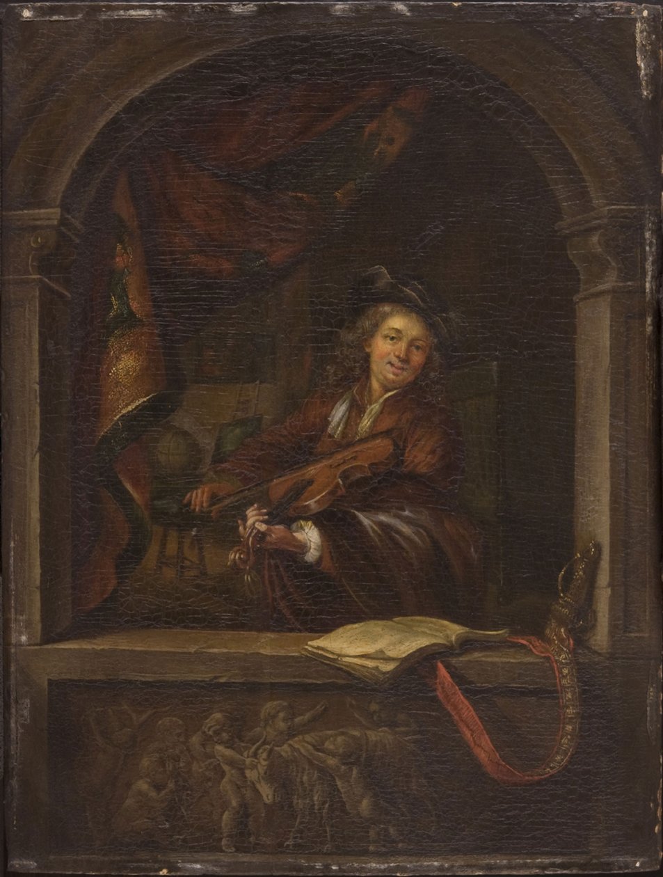 Violinist by Jan Steen