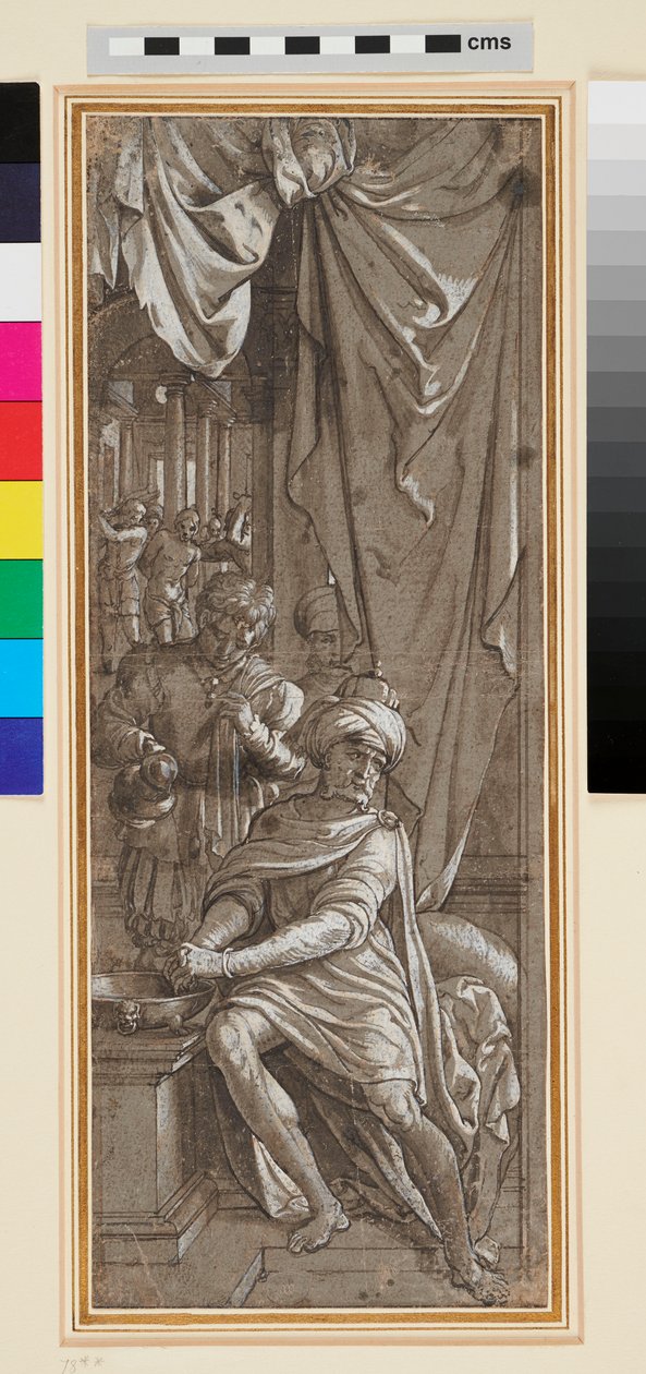 Pontius Pilate Washing His Hands by Jan Swart Van Groningen