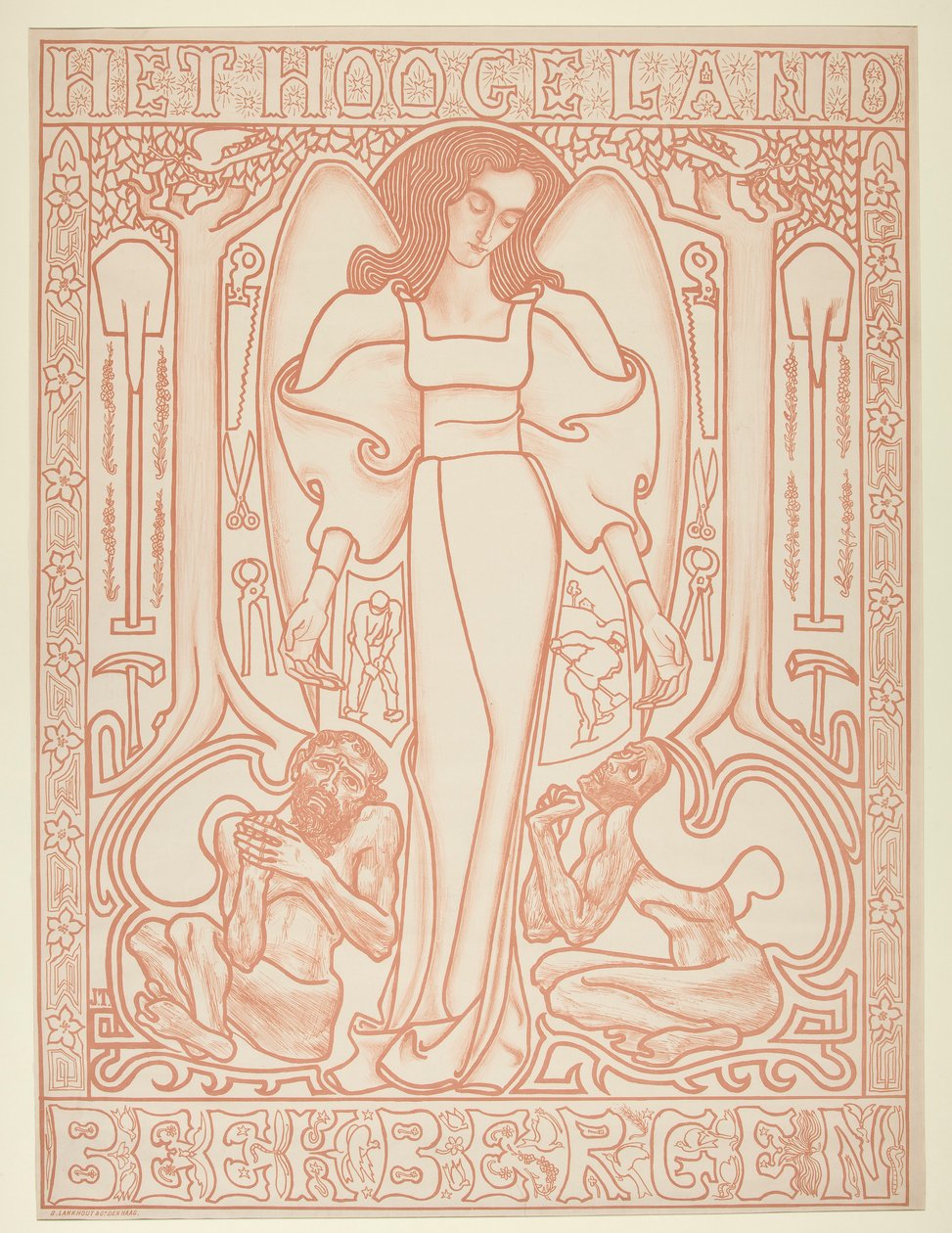 The High Land, Beekbergen by Jan Toorop