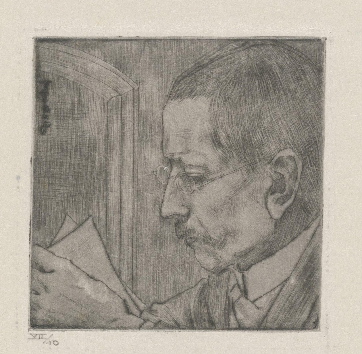 Portrait of Aegidius Timmerman by Jan Toorop