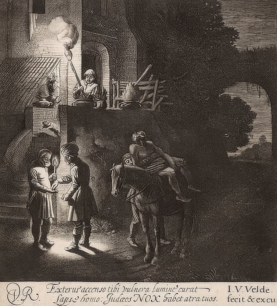 The Good Samaritan. (undated) by Jan Van de Velde