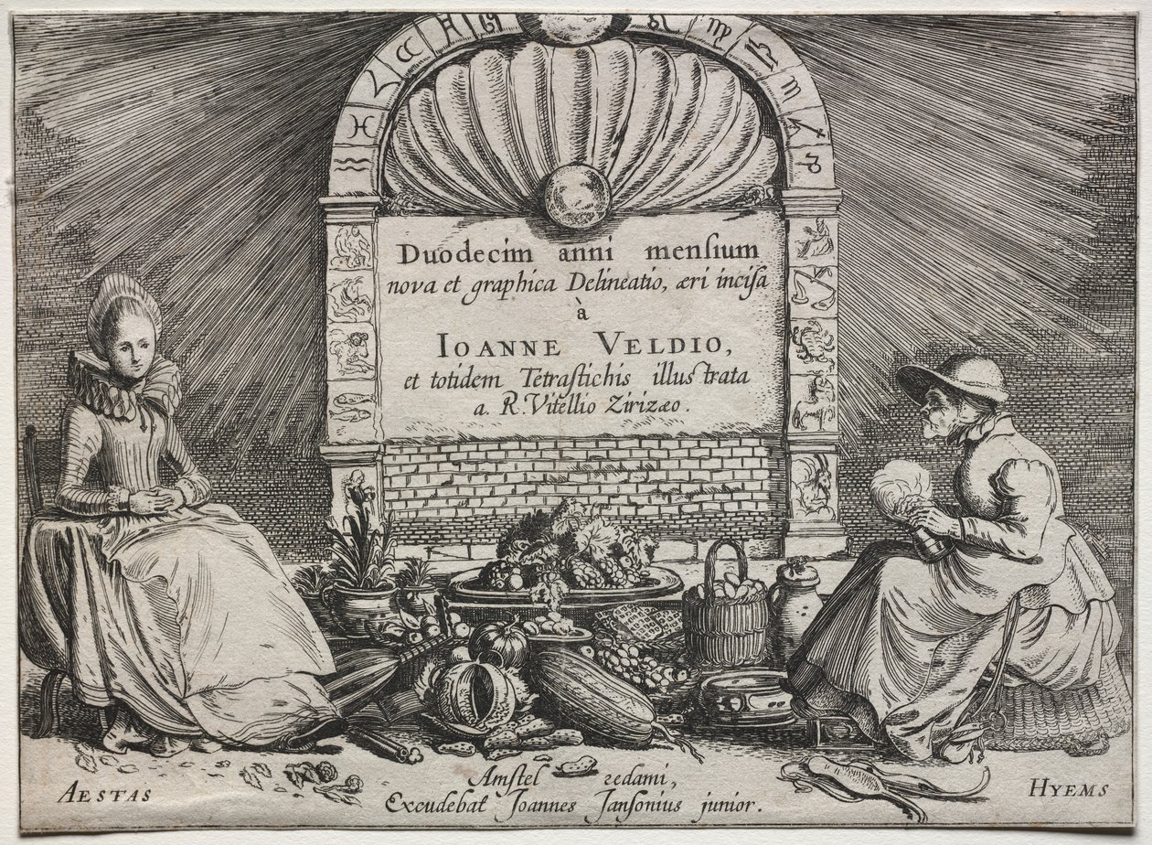 The Twelve Months by Jan Van de Velde