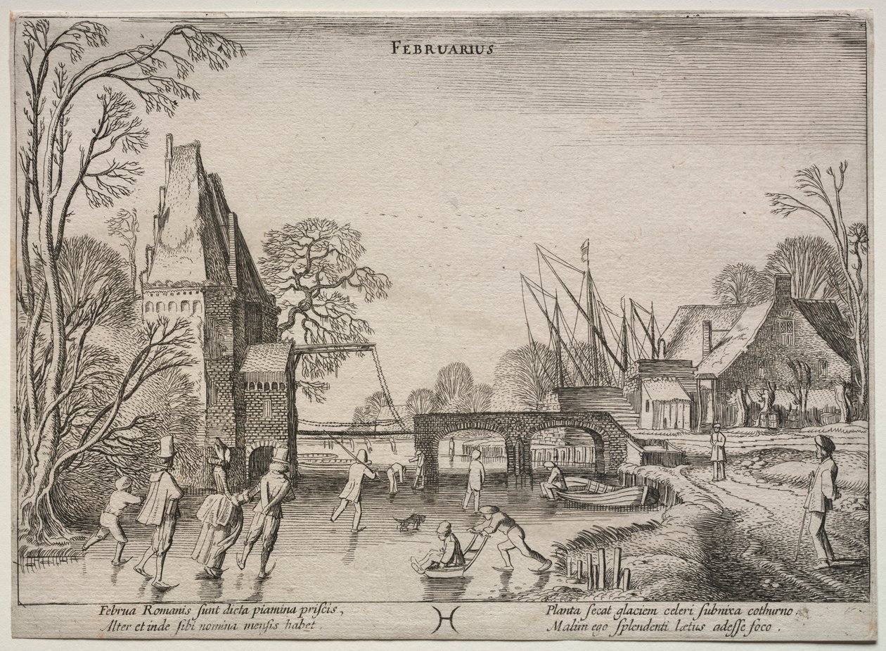 The Twelve Months: February by Jan Van de Velde