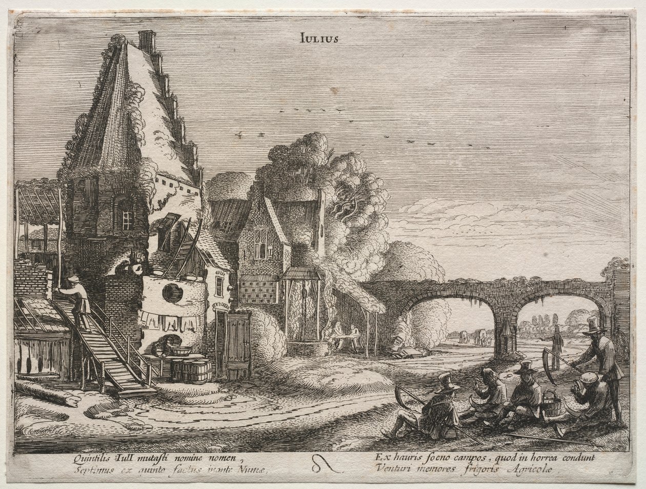 The Twelve Months: July by Jan Van de Velde