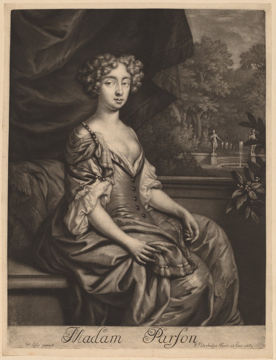 Madam Parson by Jan Verkolje I after Sir Peter Lely
