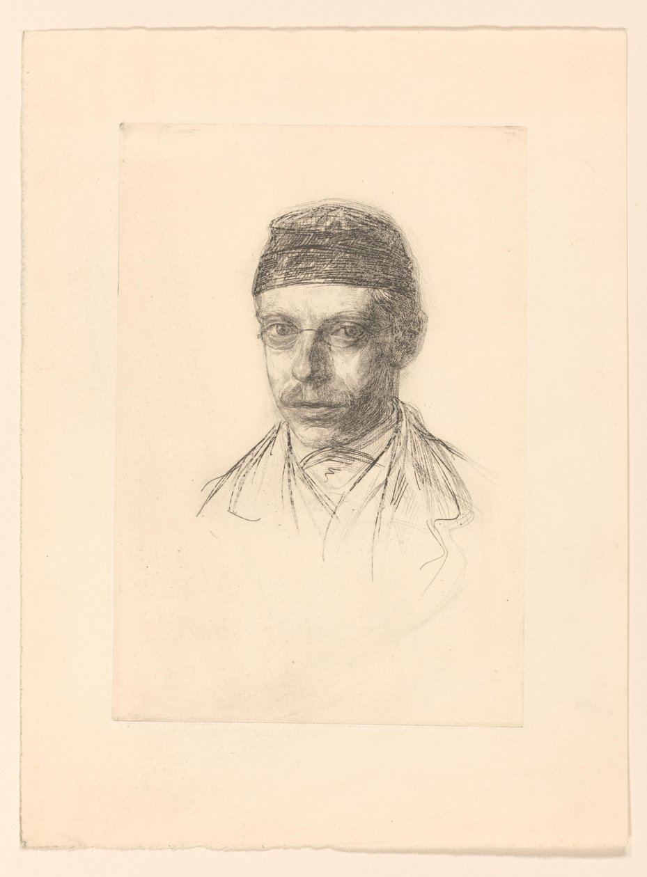 Portrait of Charles Marius van Deventer by Jan Veth