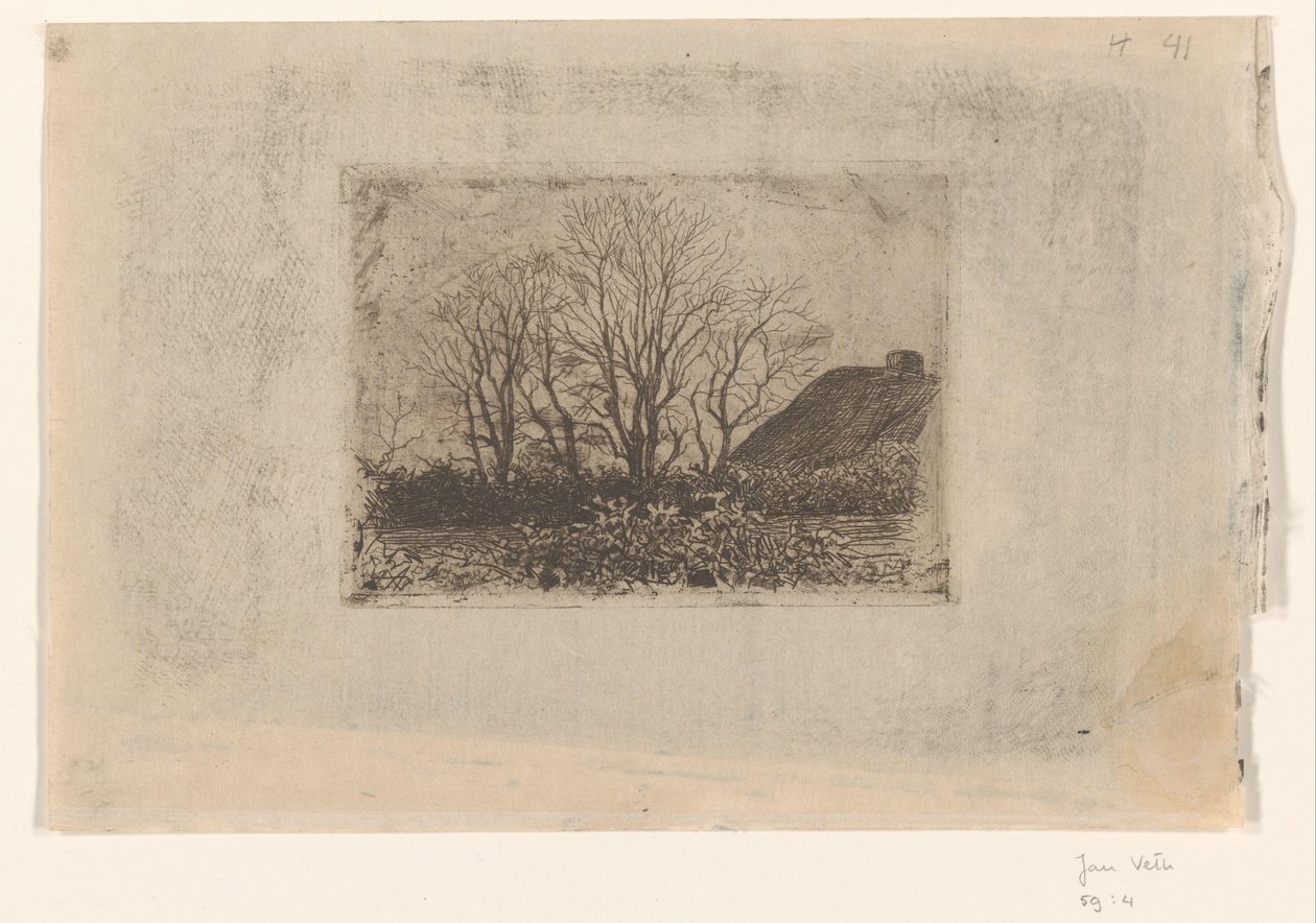 Meadow with Trees, Ewijkshoeve by Jan Veth