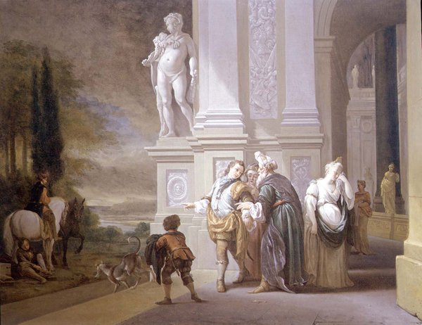 The Departure of the Prodigal Son by Jan Baptist Weenix
