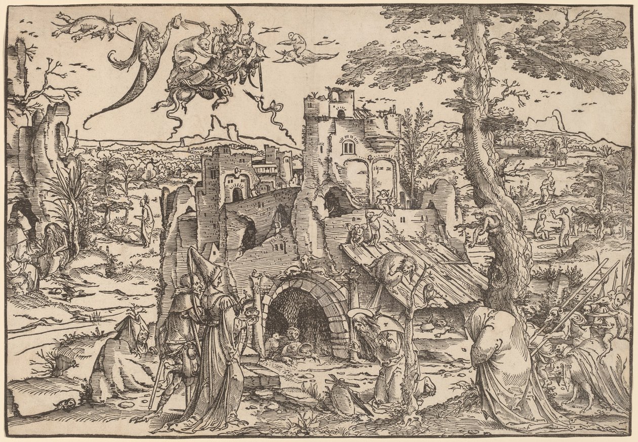 The Temptation of Saint Anthony by Jan Wellens de Cock