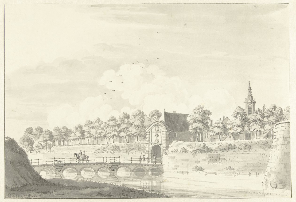 The Saint Nicholas Gate in Namur by Jan de Beijer