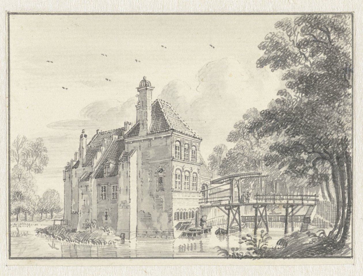 The House at Harmelen by Jan de Beijer