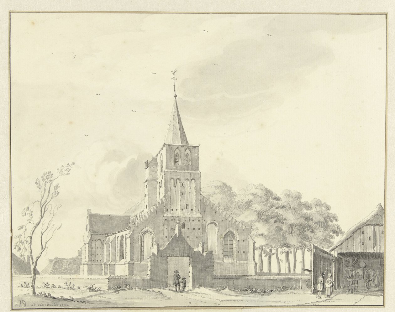 Church of Tongeren by Jan de Beijer