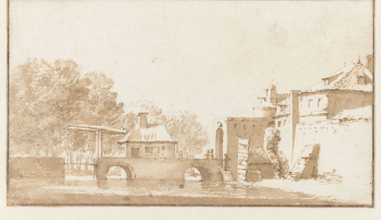 Cow Gate at Leiden by Jan de Bisschop