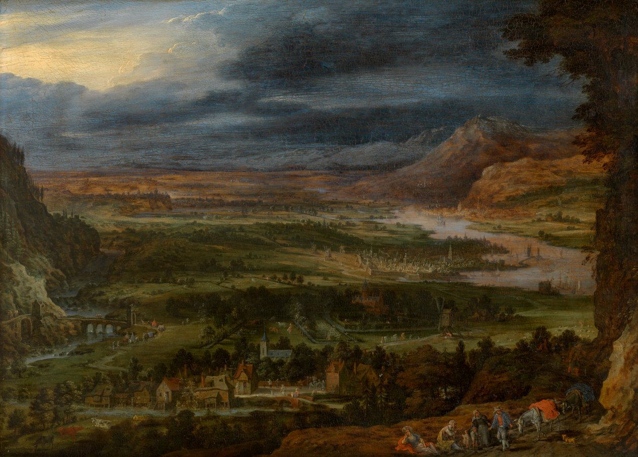 Landscape by Jan the Elder Brueghel