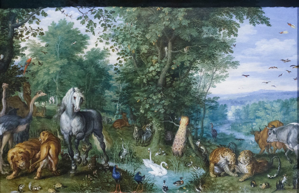 The garden of Eden by Jan the Elder Brueghel