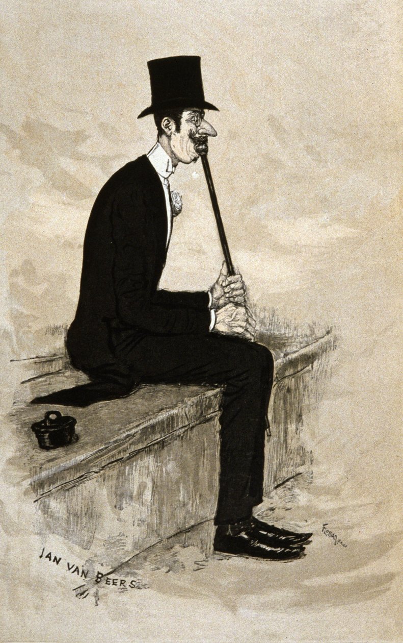 A Parisian Society man by Jan van Beers