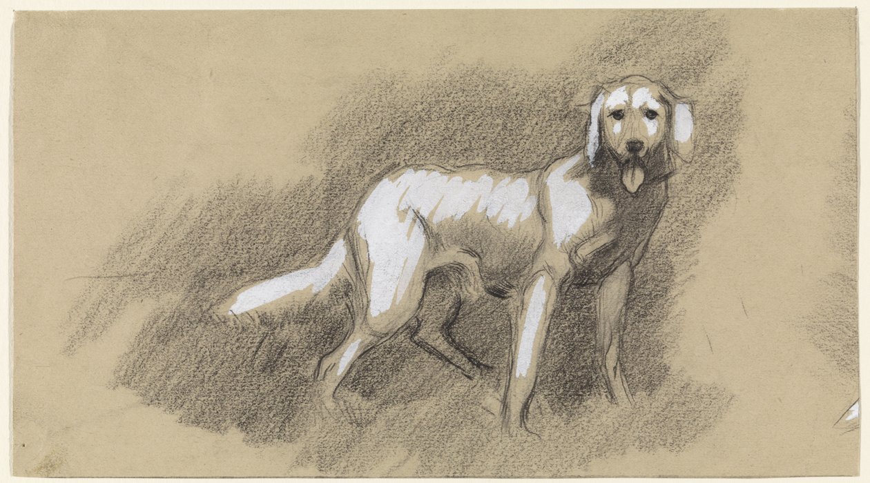 Standing Dog by Jan van Essen