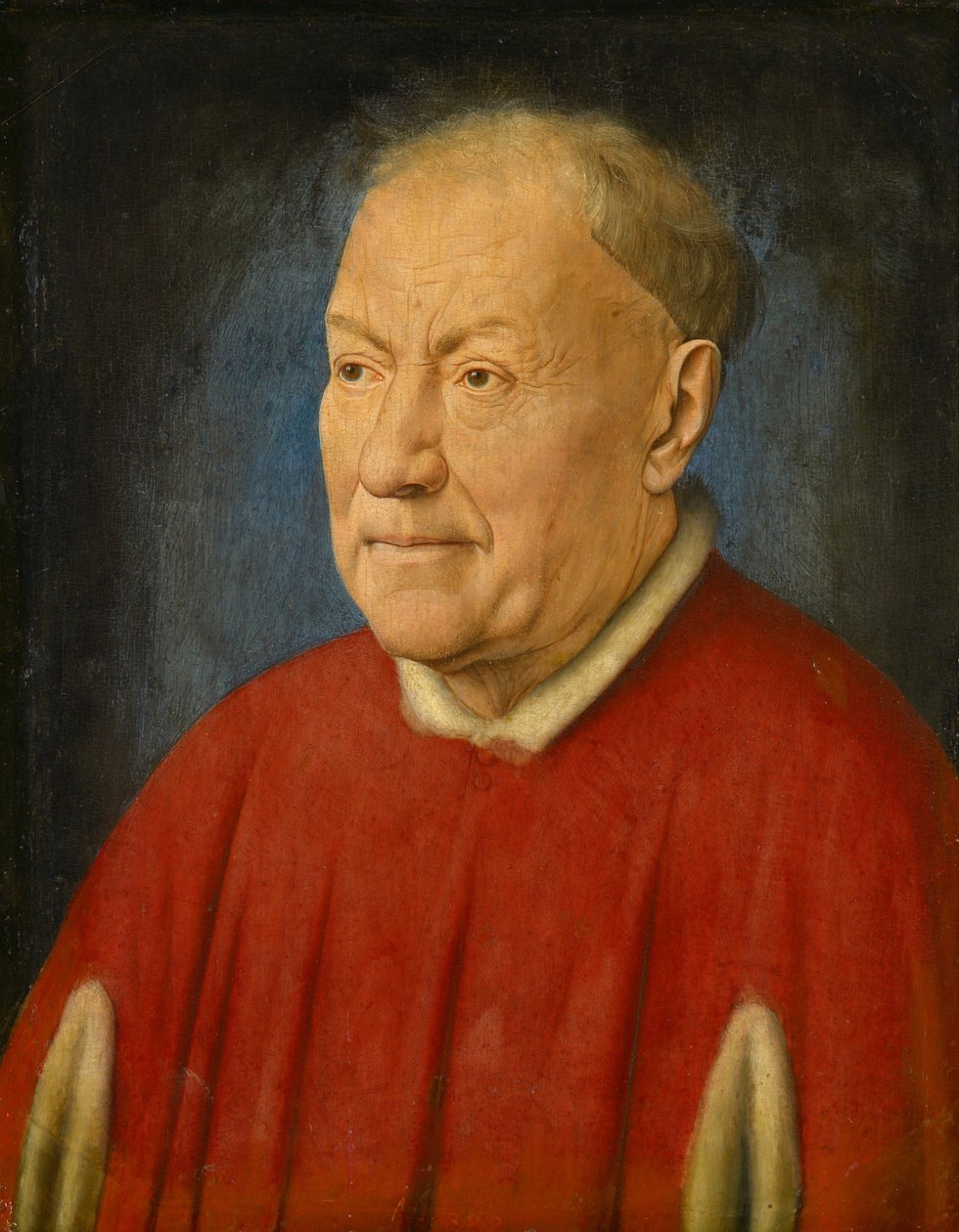 Portrait of Cardinal Nicholaes Albergati by Jan van Eyck