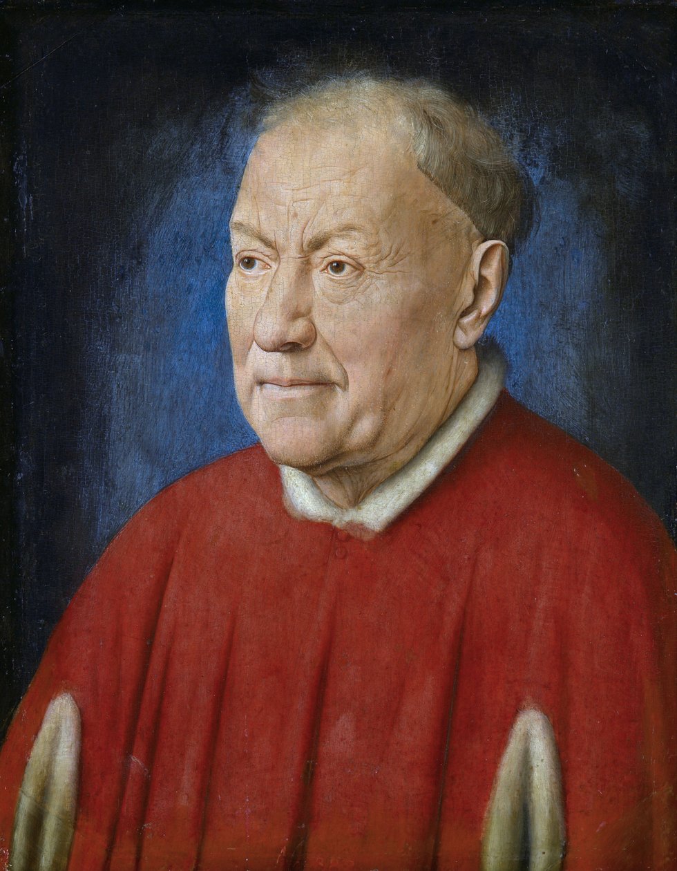 Portrait of Cardinal Nicholaes Albergati by Jan van Eyck
