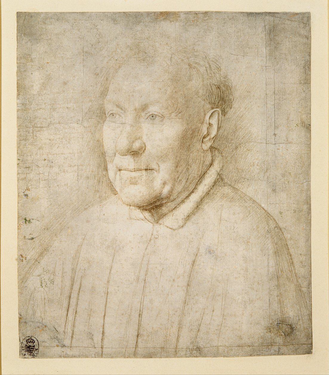 Portrait of Cardinal Niccolò Albergati by Jan van Eyck