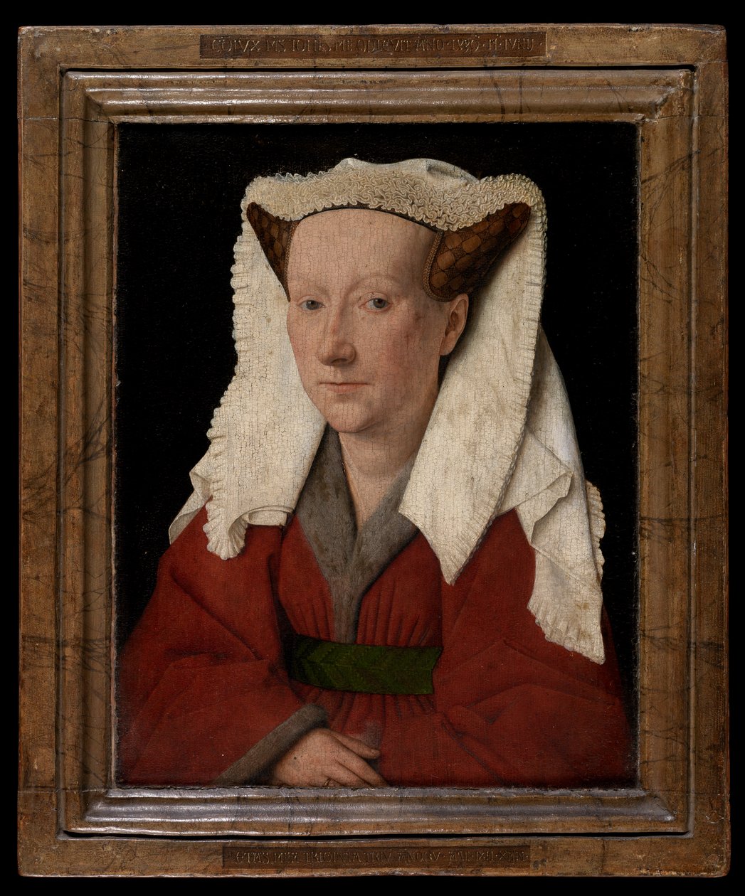Portrait of Margareta van Eyck by Jan van Eyck