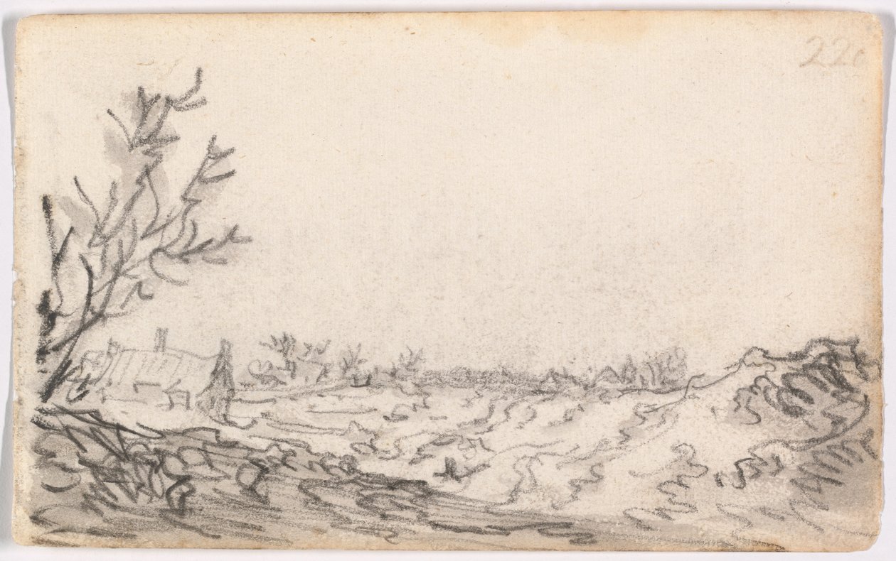 A Dune Landscape by Jan van Goyen