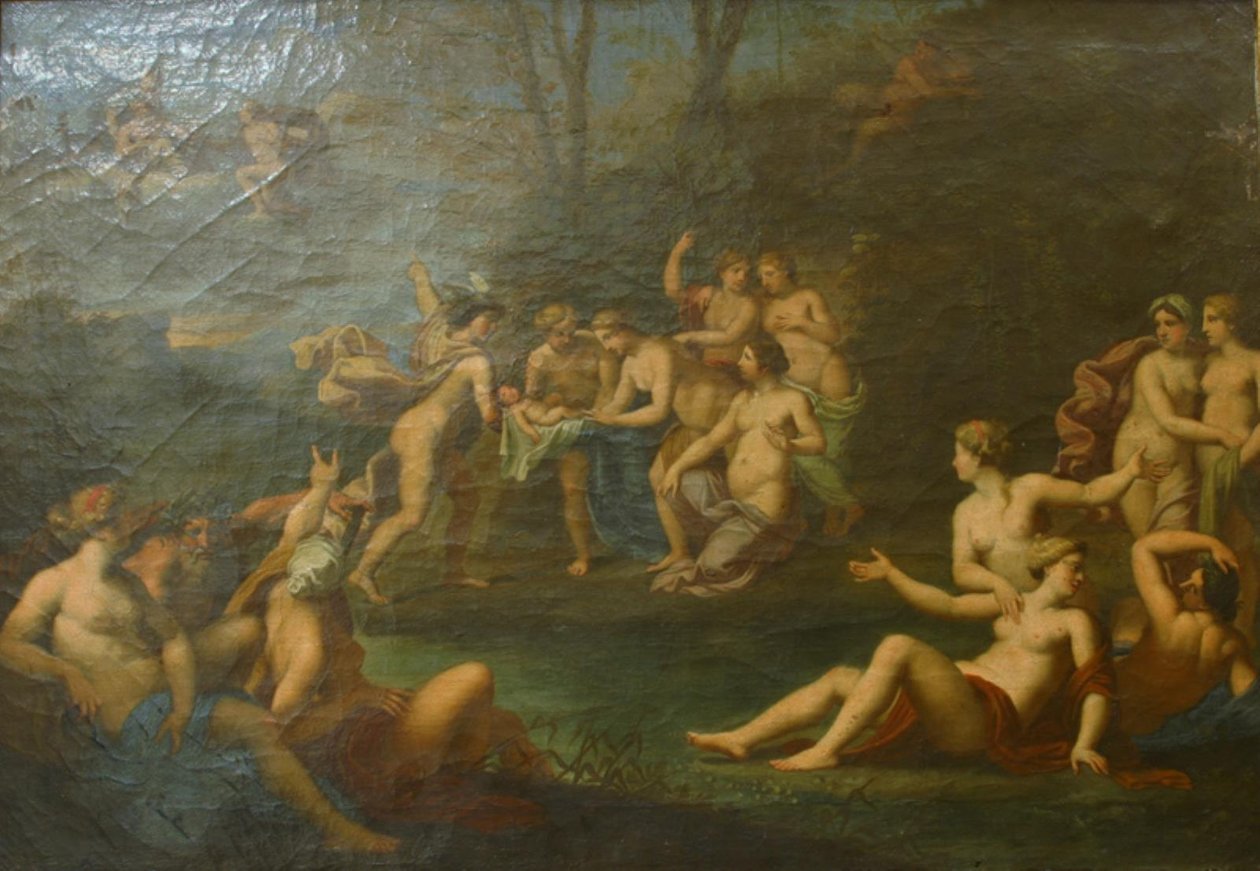 The Education of Bacchus by Jan van Haensbergen