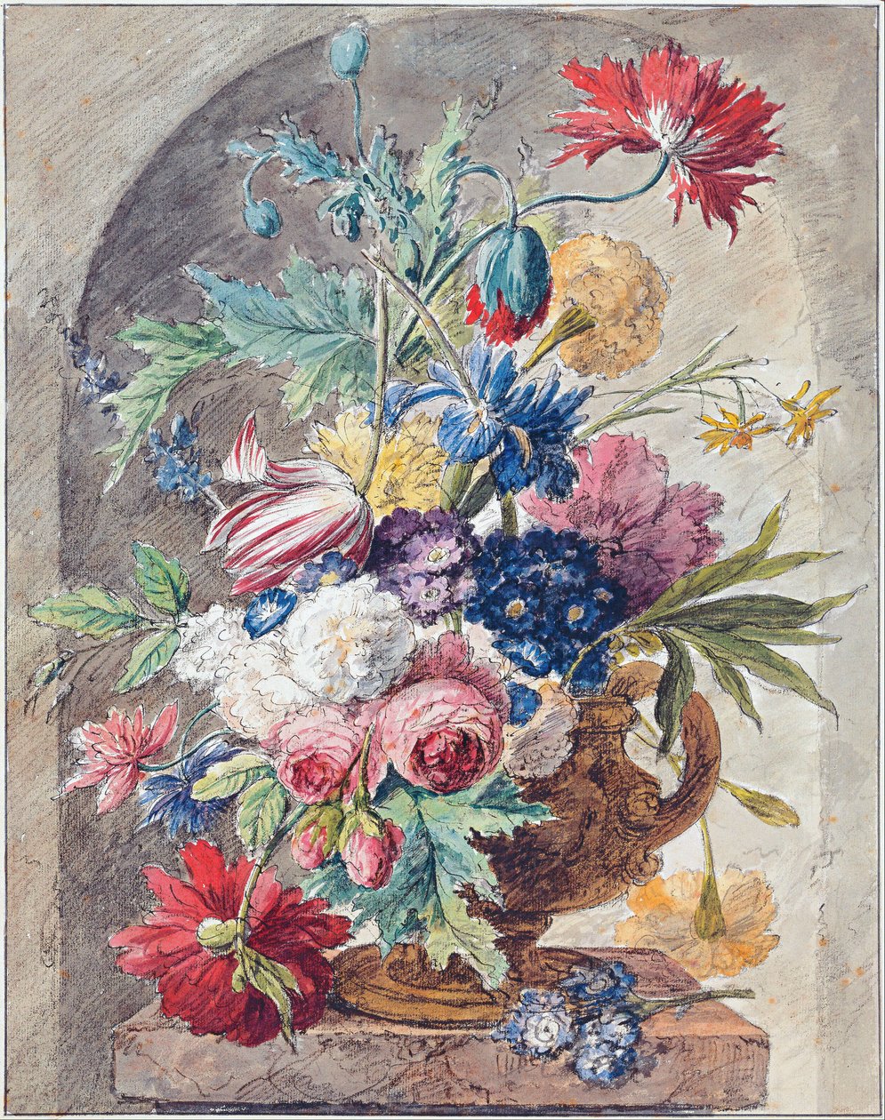 Flower Still Life by Jan van Huysum