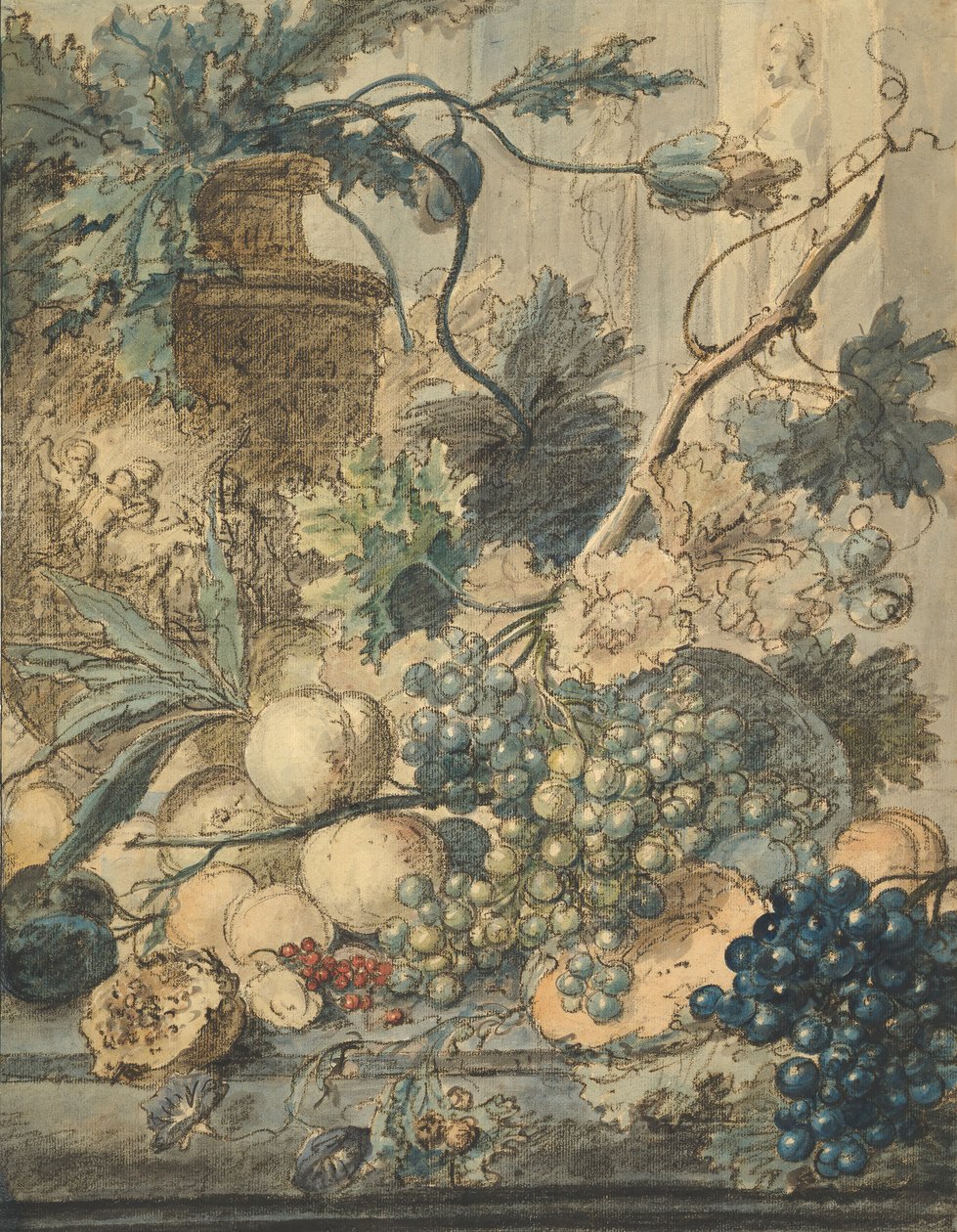 Still Life with Fruit by Jan van Huysum