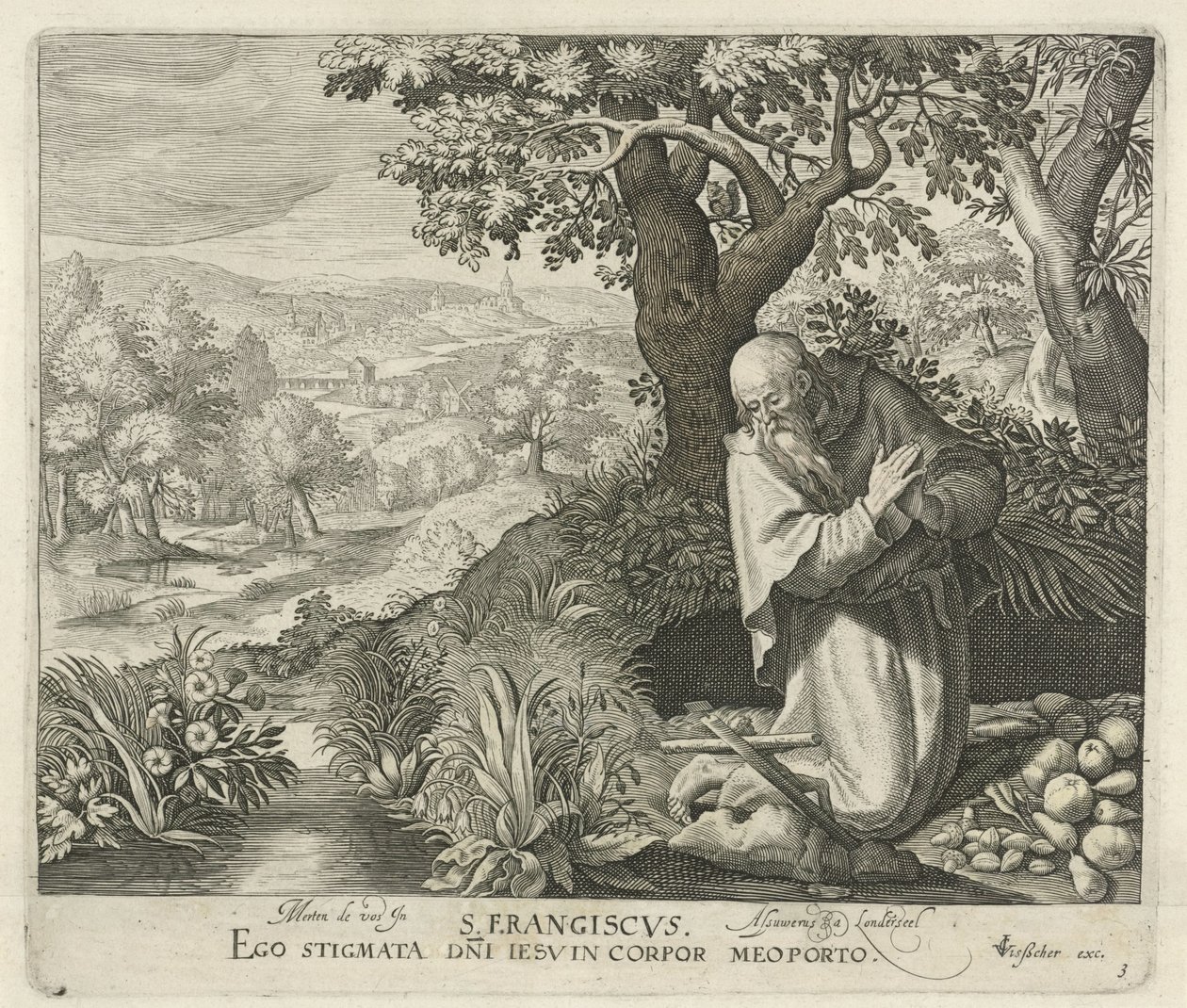 St. Francis (Saints) by Jan van Londerseel