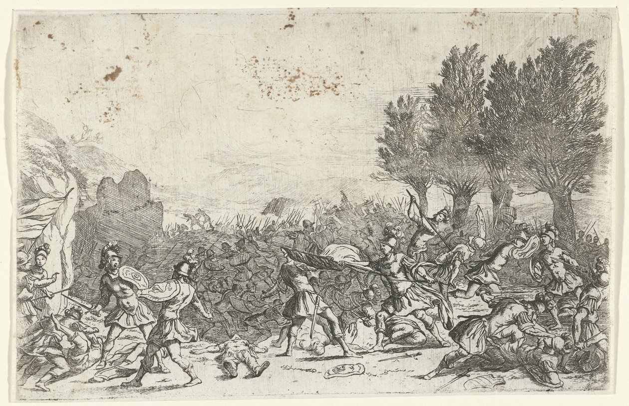 Battle by Jan van Ossenbeeck