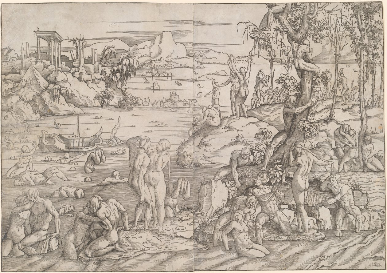 The Deluge by Jan van Scorel
