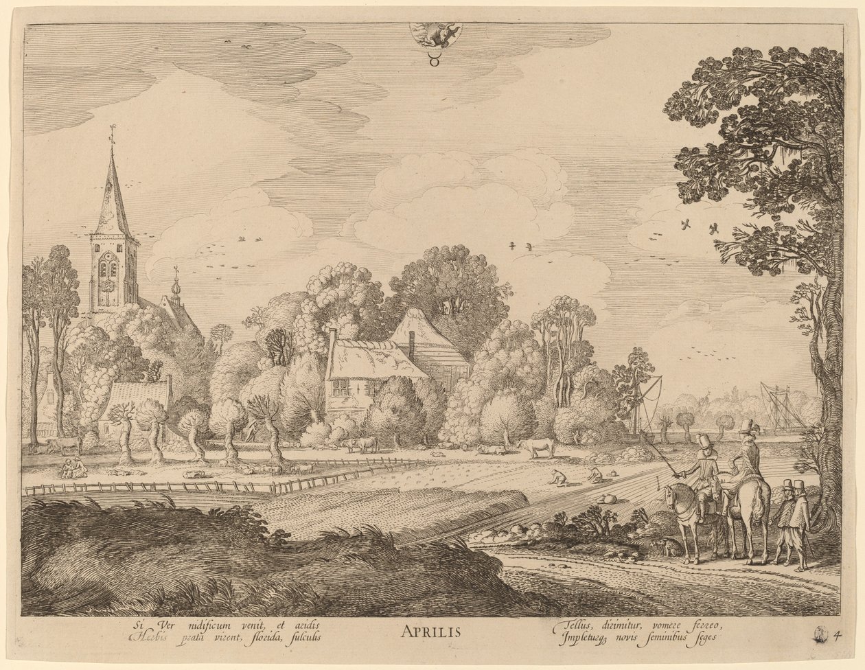 April by Jan van de Velde II