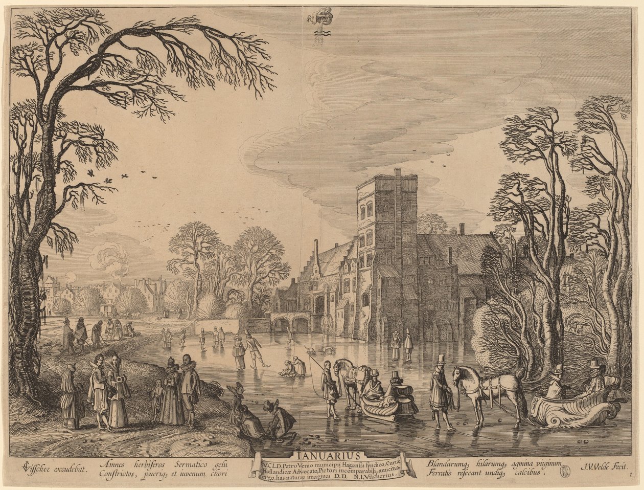 January by Jan van de Velde II