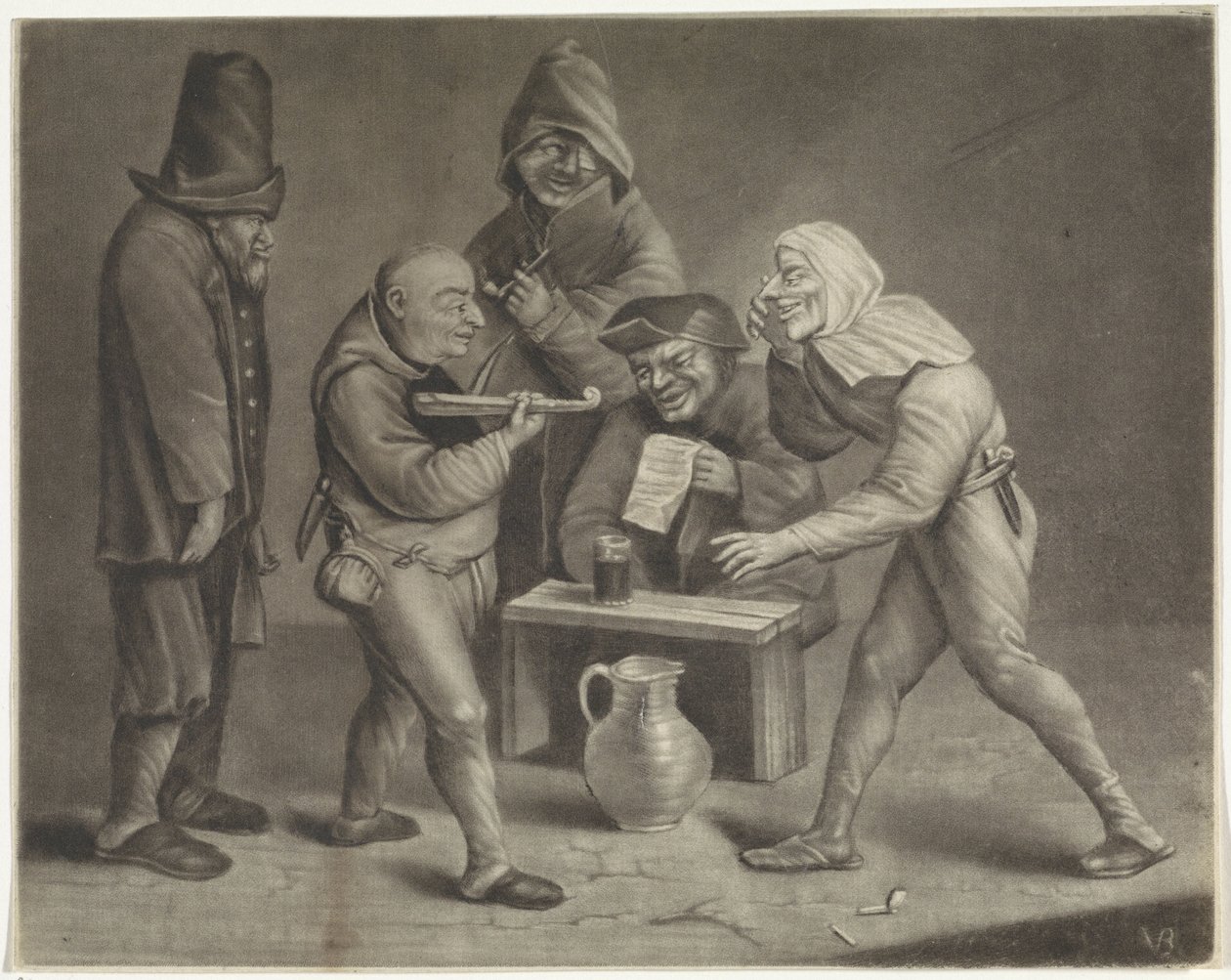 Five Fools by Jan van der Bruggen