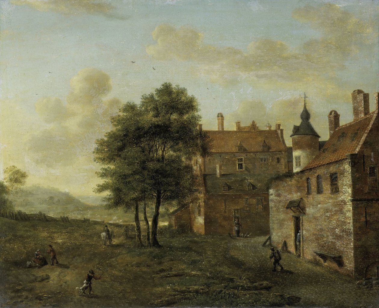 A Country Home by Jan van der Heyden